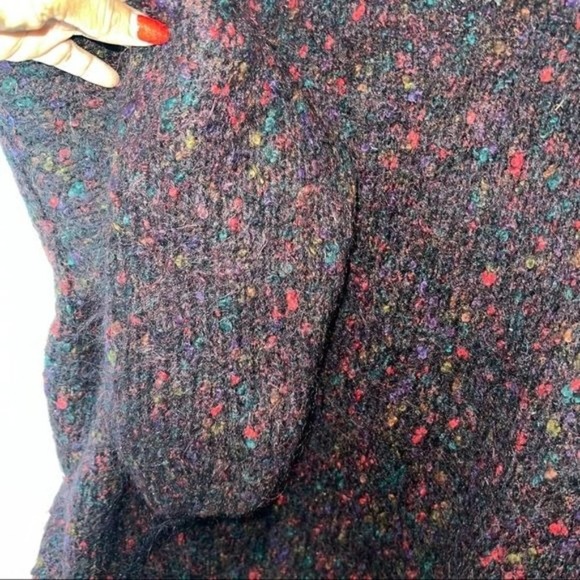 OBR Mohair Chunky Cardigan MultiColor Size Medium - Picture 10 of 17